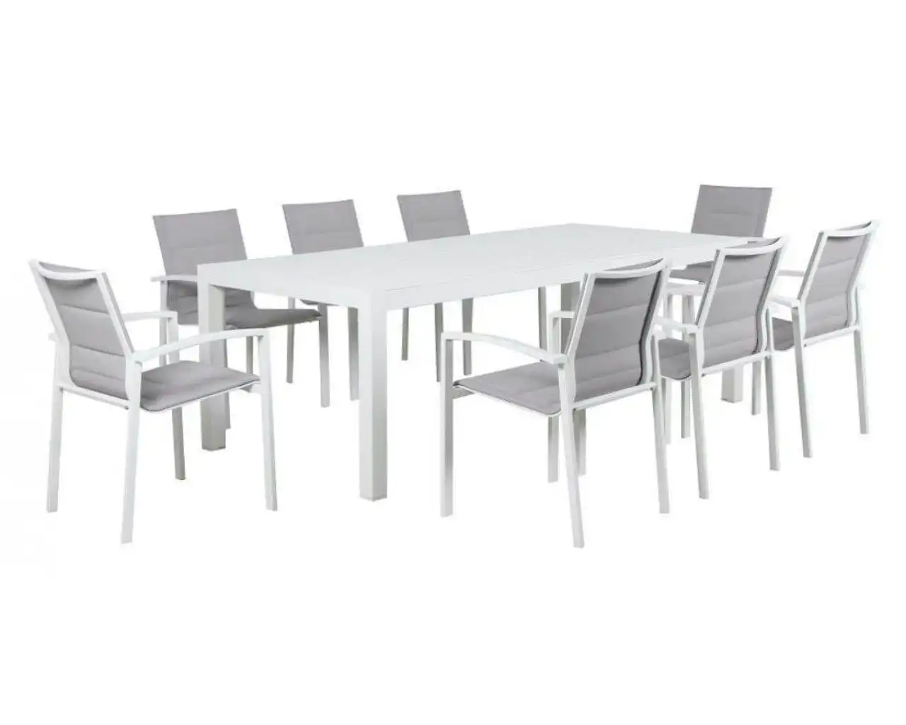 Boston-Jette 9 Piece Dining (White)