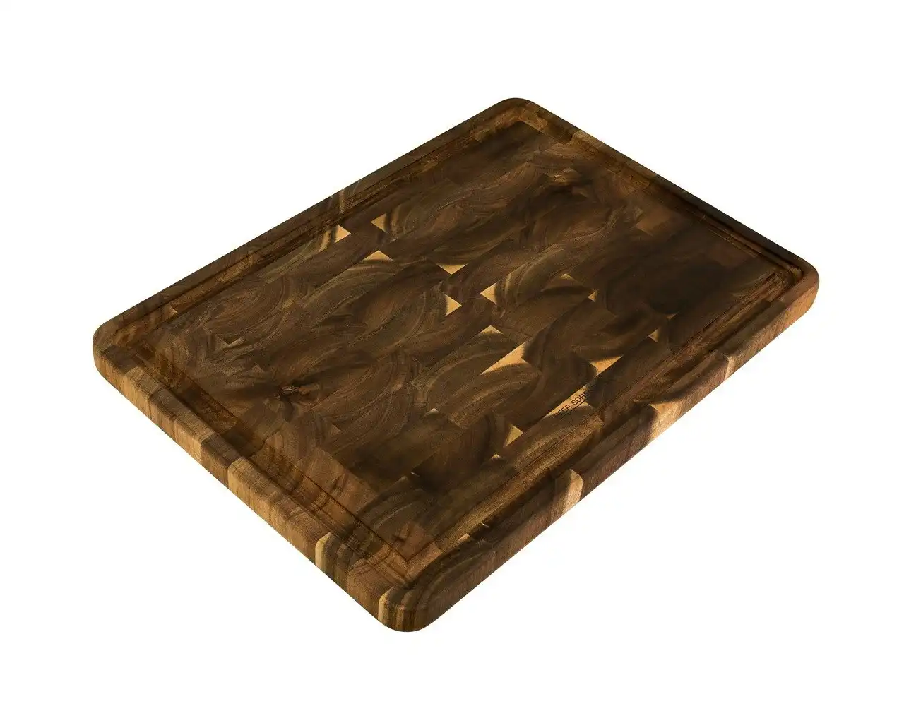 Peer Sorensen End Grain Cutting Board with Juice Groove