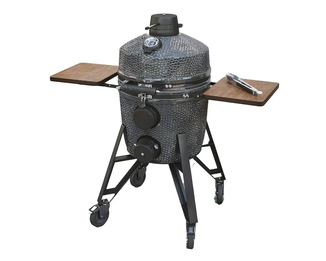 Firehawk Ironbark Kamado Ceramic Charcoal BBQ 57cm (23) - Grey