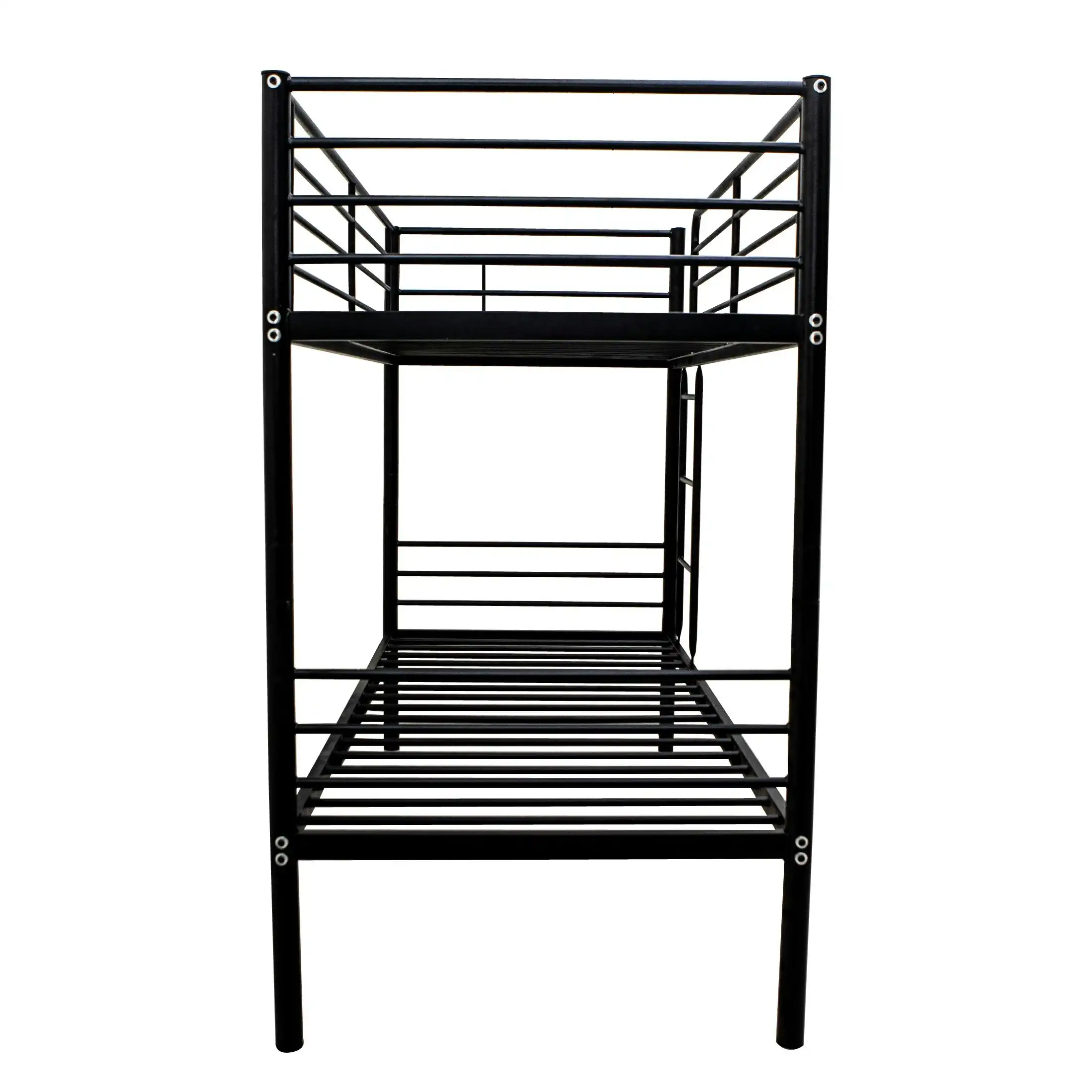 City King Single/King Single Bunk Bed (Black)