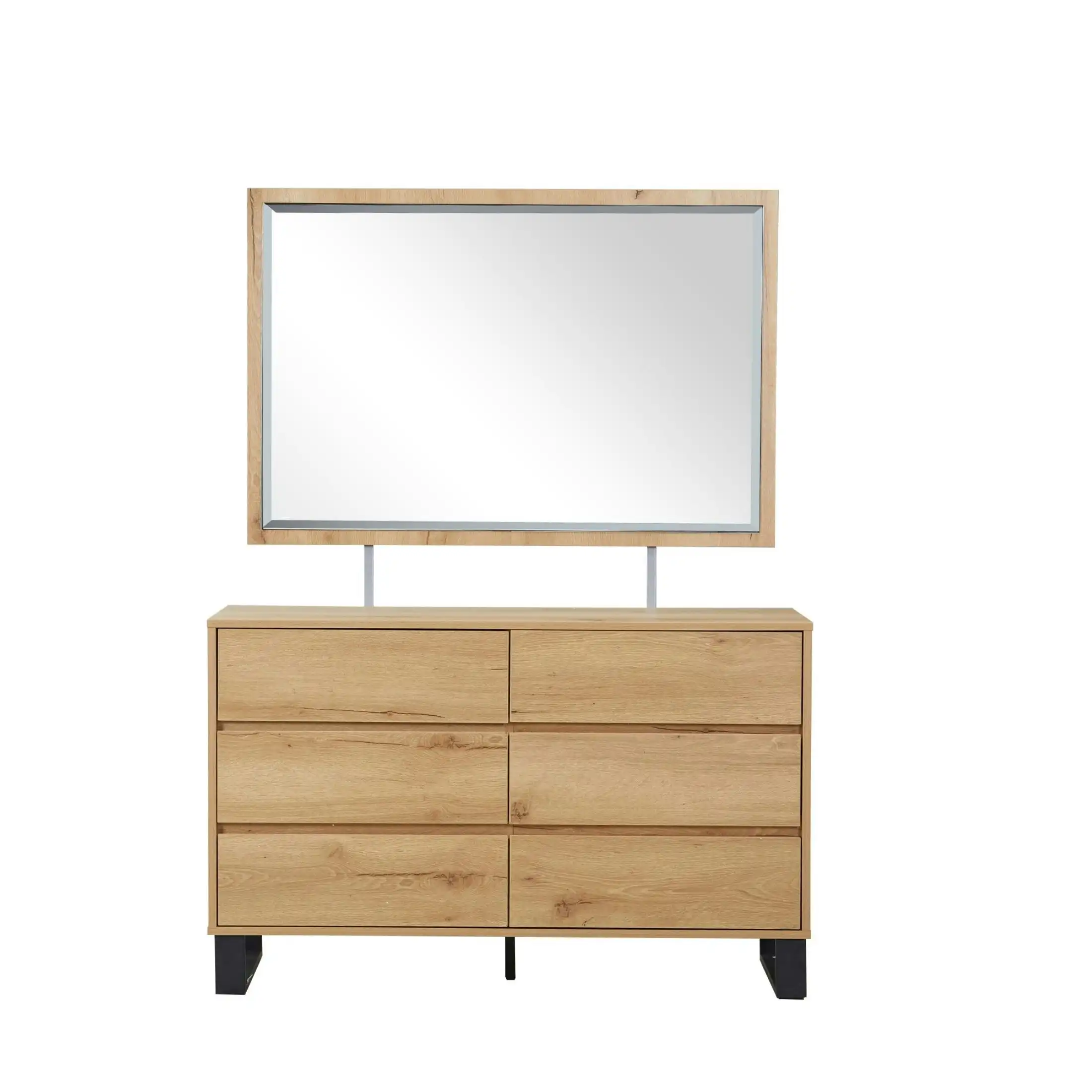 Coogee Dresser Mirror - Natural Oak