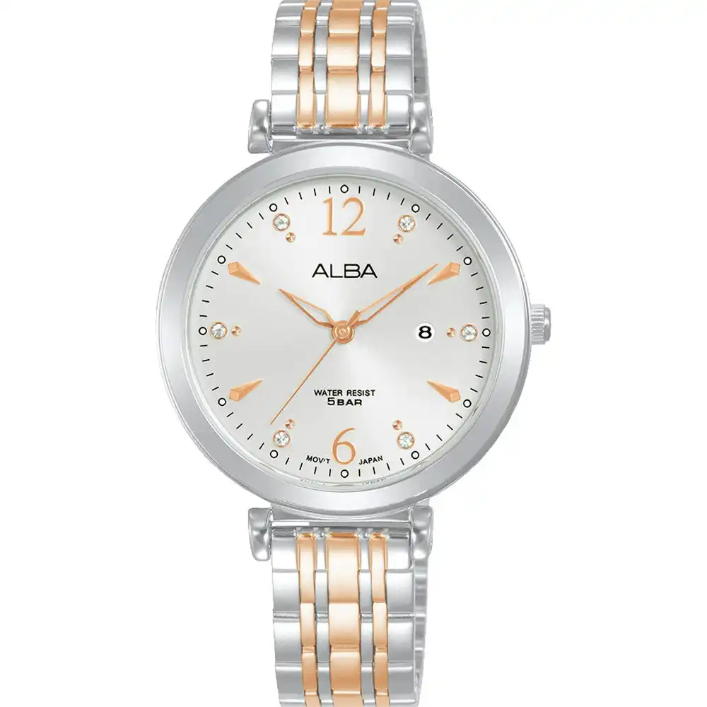 Alba AH7BV9X Fashion Two Tone Womens Watch