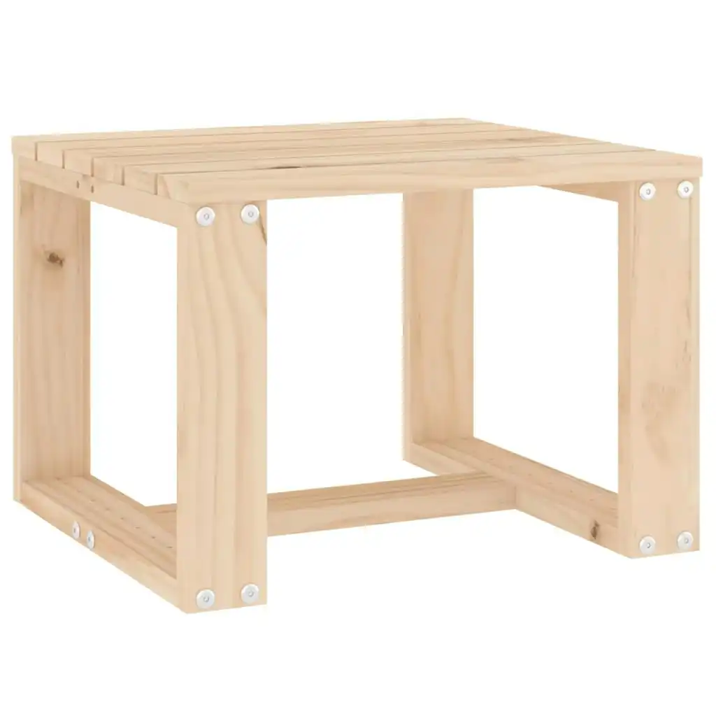 Garden Side Table 40x38x28.5 cm Solid Wood Pine 825079