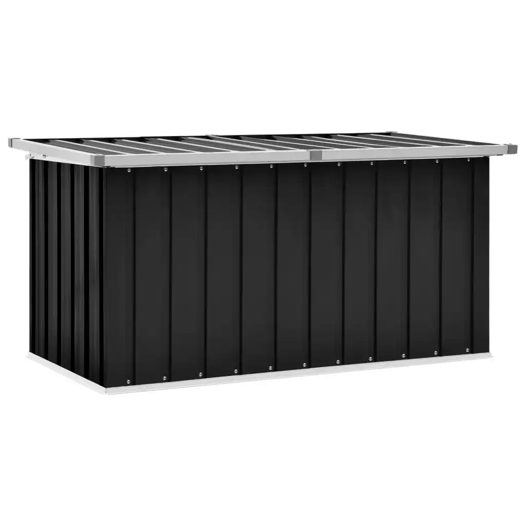 Garden Storage Box Anthracite 129x67x65 cm 46263