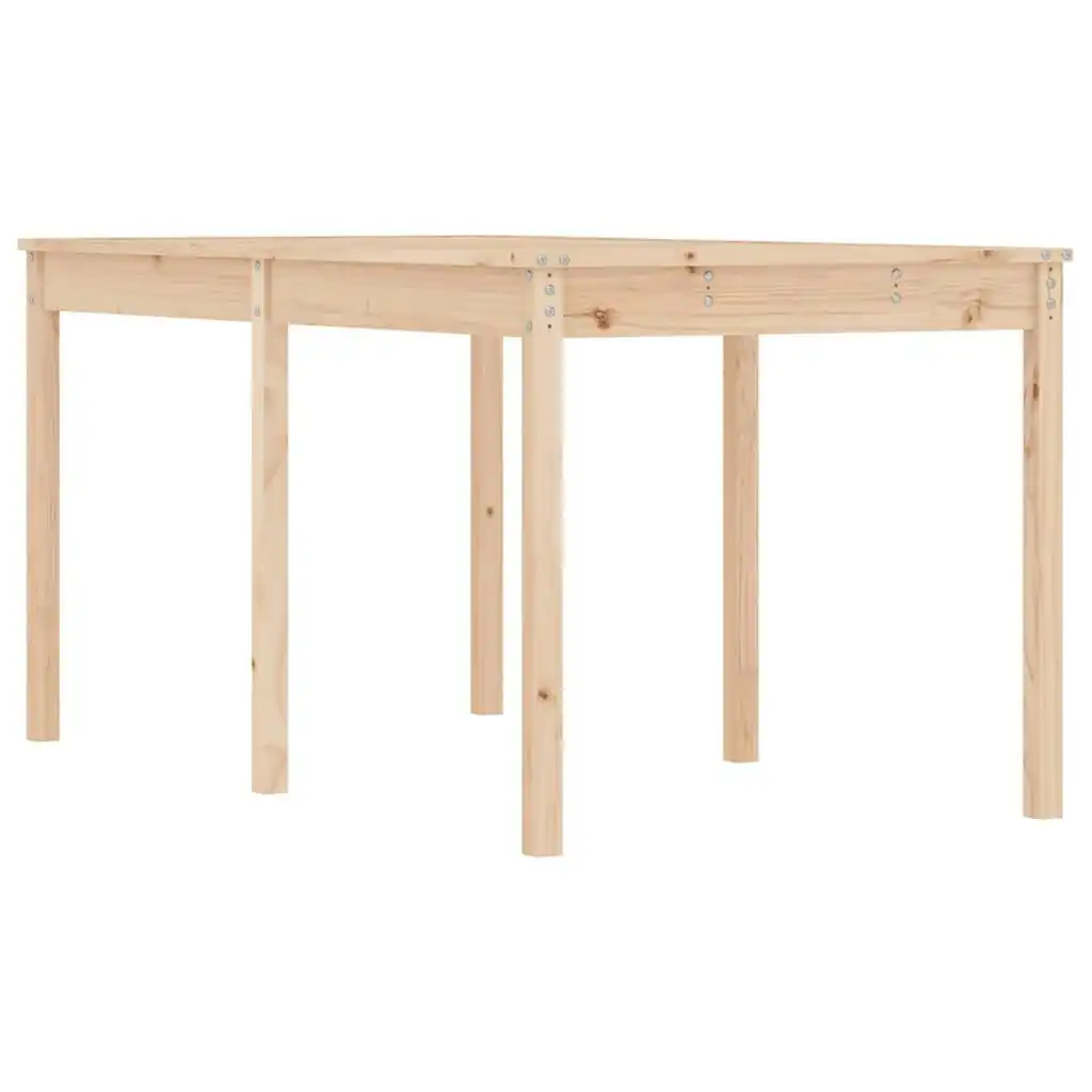 Garden Table 159.5x82.5x76 cm Solid Wood Pine 823976