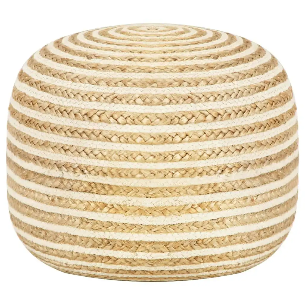 Handmade Pouffe 45x30 cm Jute 248073