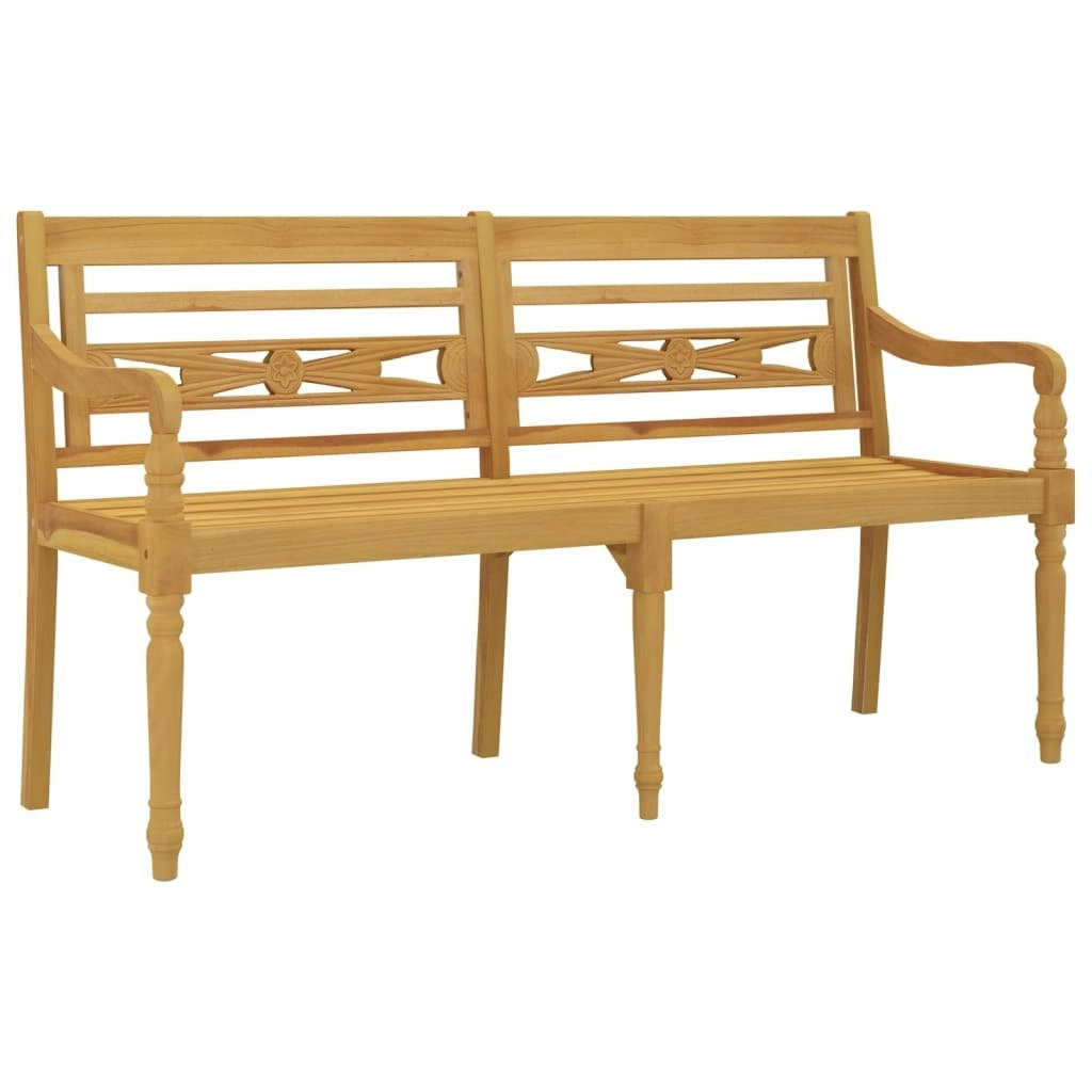 Batavia Bench 150 cm Solid Wood Teak 319147