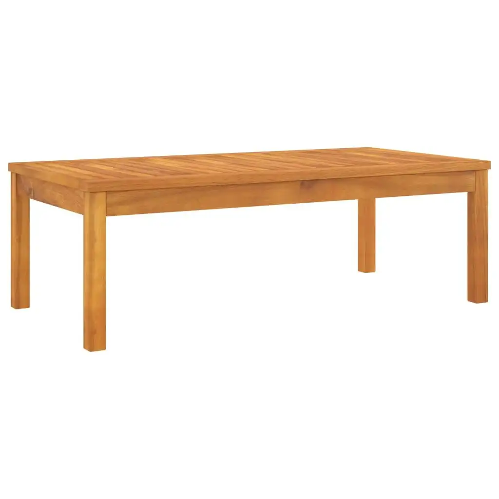 Coffee Table 100x50x33 cm Solid Acacia Wood 311833