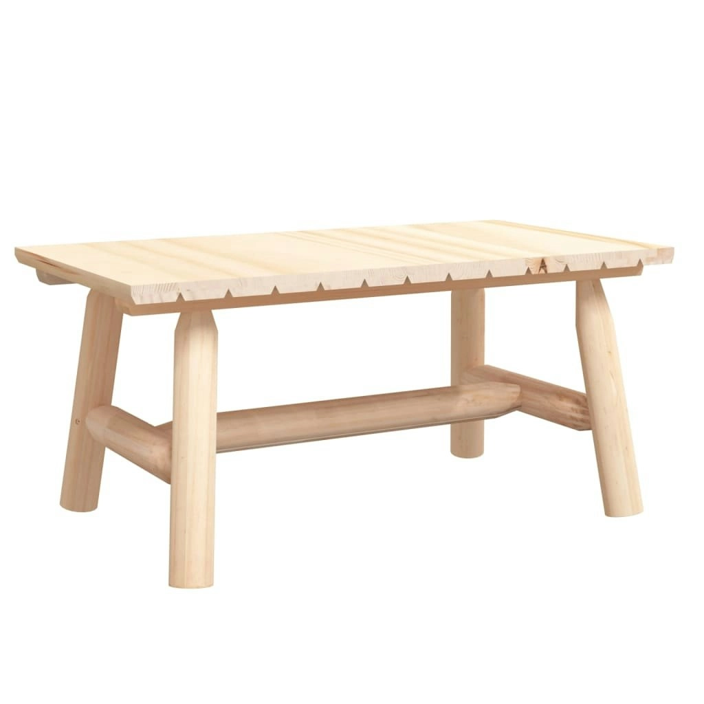 Coffee Table 90x50x41 cm Solid Wood Spruce 363353