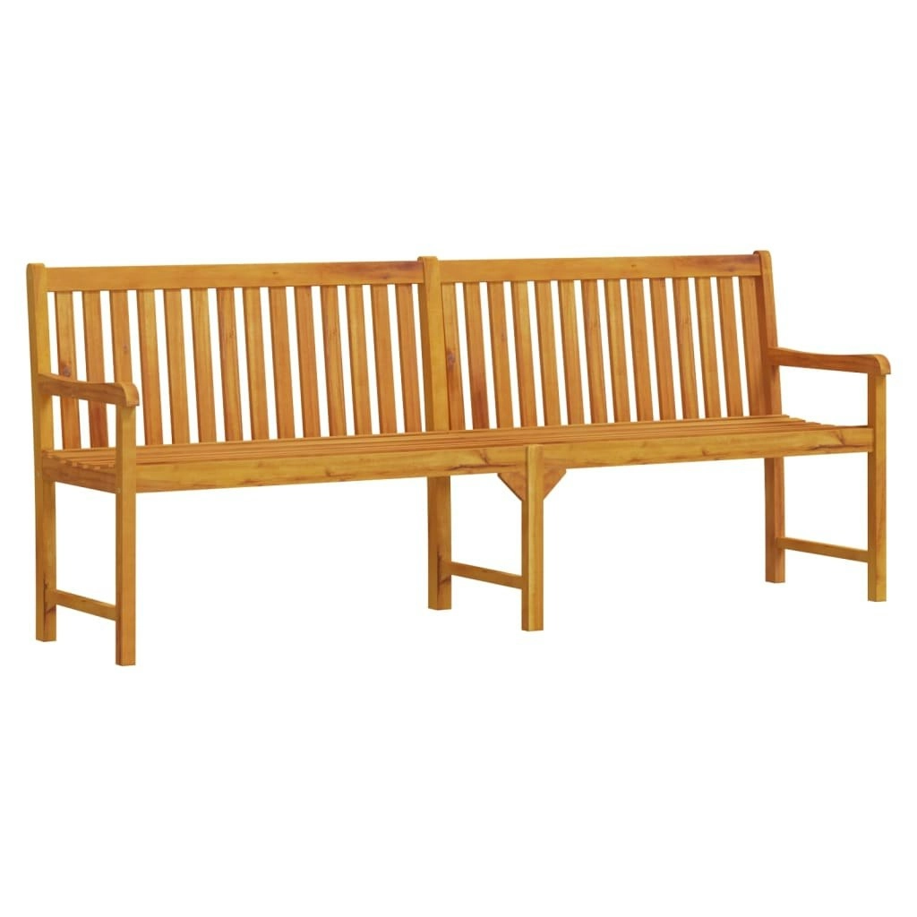 Garden Bench 219 cm Solid Acacia Wood 316613