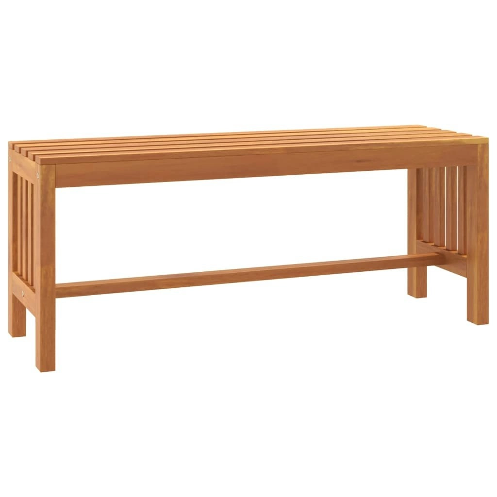 Garden Bench 110 cm Solid Wood Eucalyptus 363288