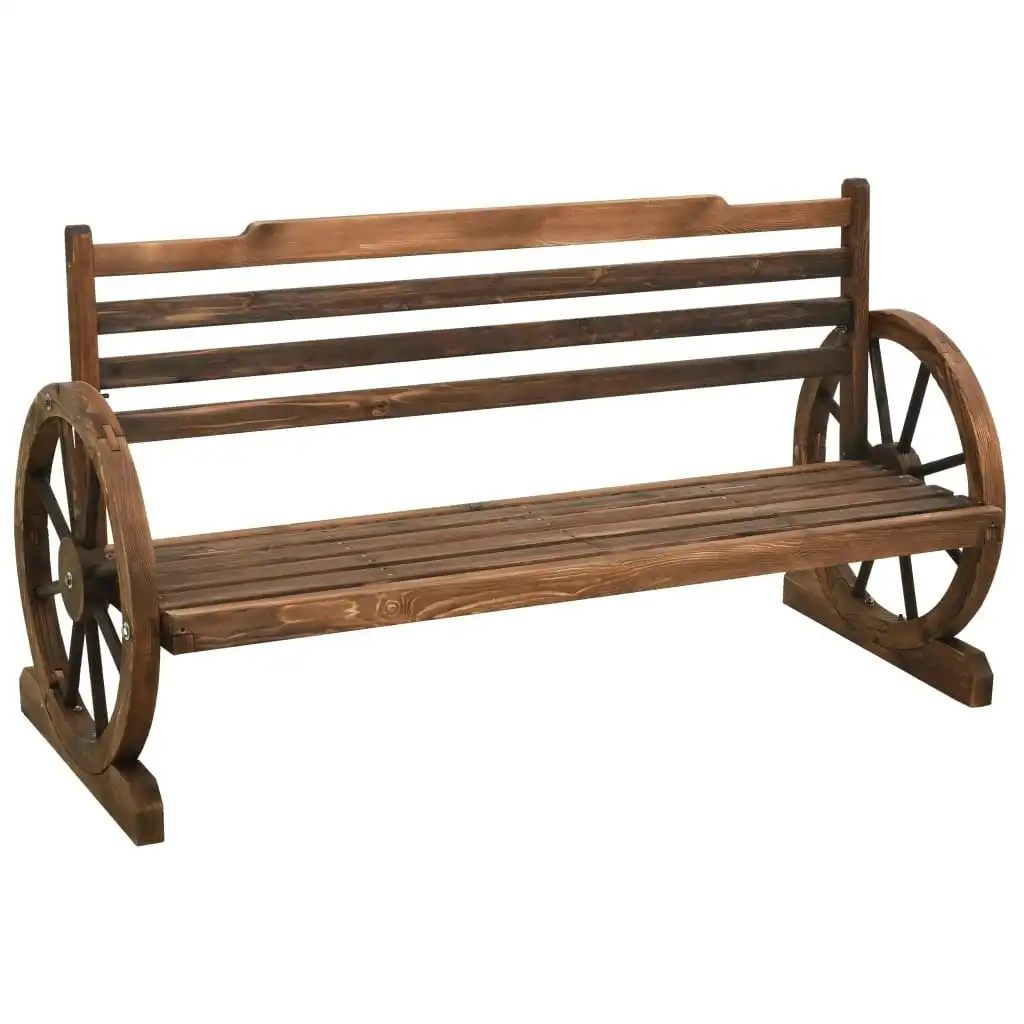 Garden Bench 142 cm Solid Firwood 313892