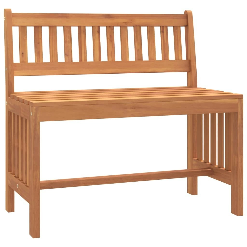 Garden Bench 80 cm Solid Wood Eucalyptus 363289