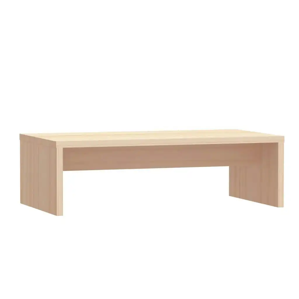 Monitor Stand 50x27x15 cm Solid Wood Pine 813924