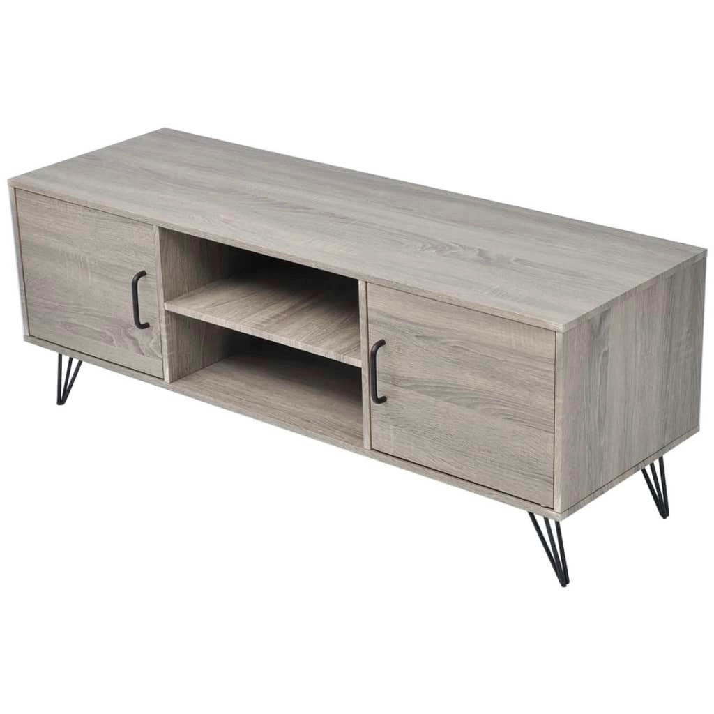 TV Cabinet 120x40x45 cm Grey 243449