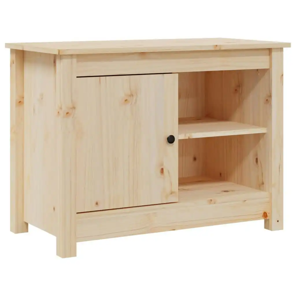 TV Cabinet 70x36.5x52 cm Solid Wood Pine 814579