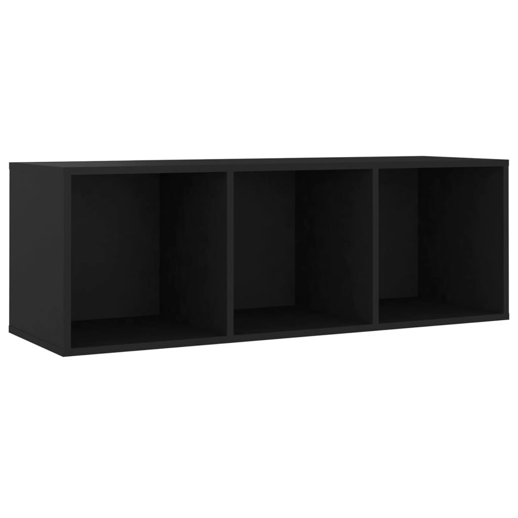 TV Cabinet Black 107x35x37 cm Engineered Wood 805535