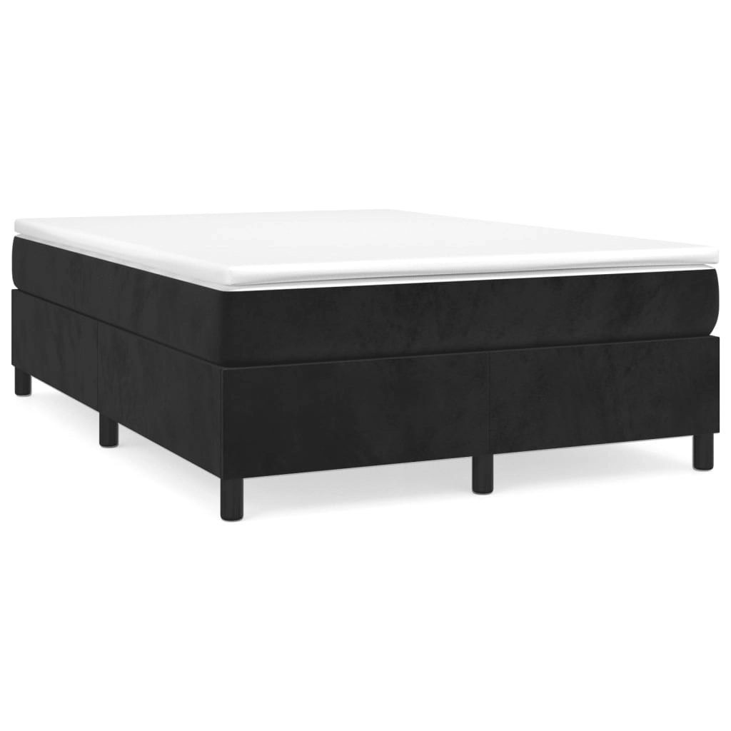 Bed Frame without Mattress Black Queen Velvet 3121155