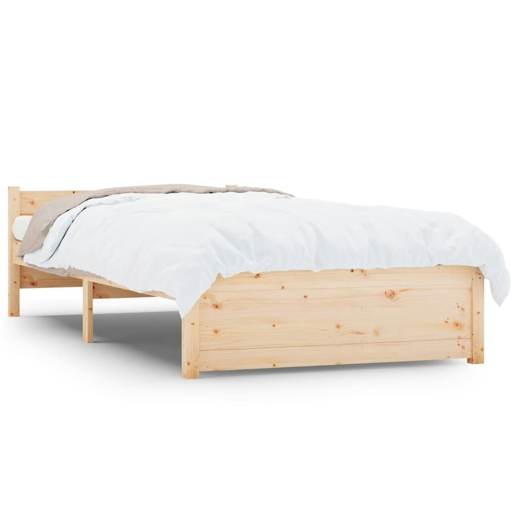 Bed Frame without Mattress Solid Wood 90x190 cm 815009