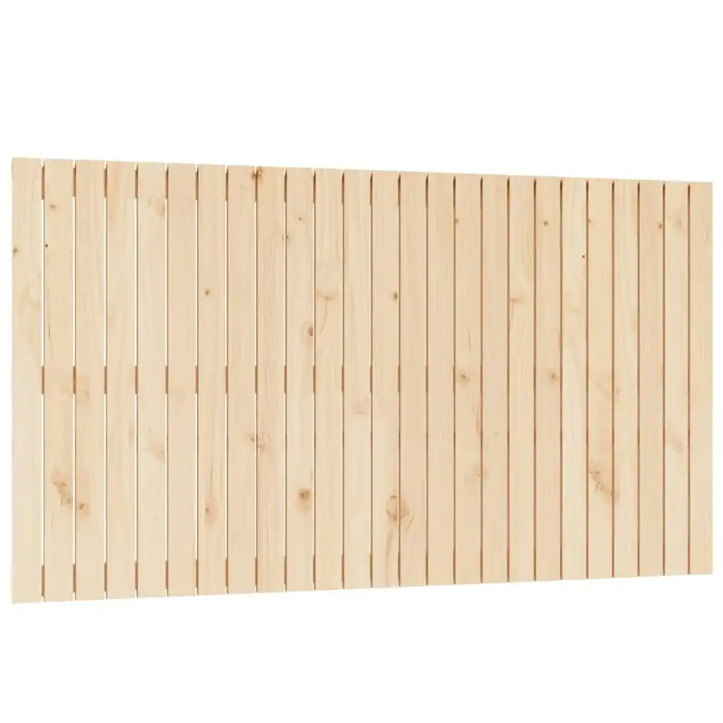 Wall Headboard 159.5x3x90 cm Solid Wood Pine 824898