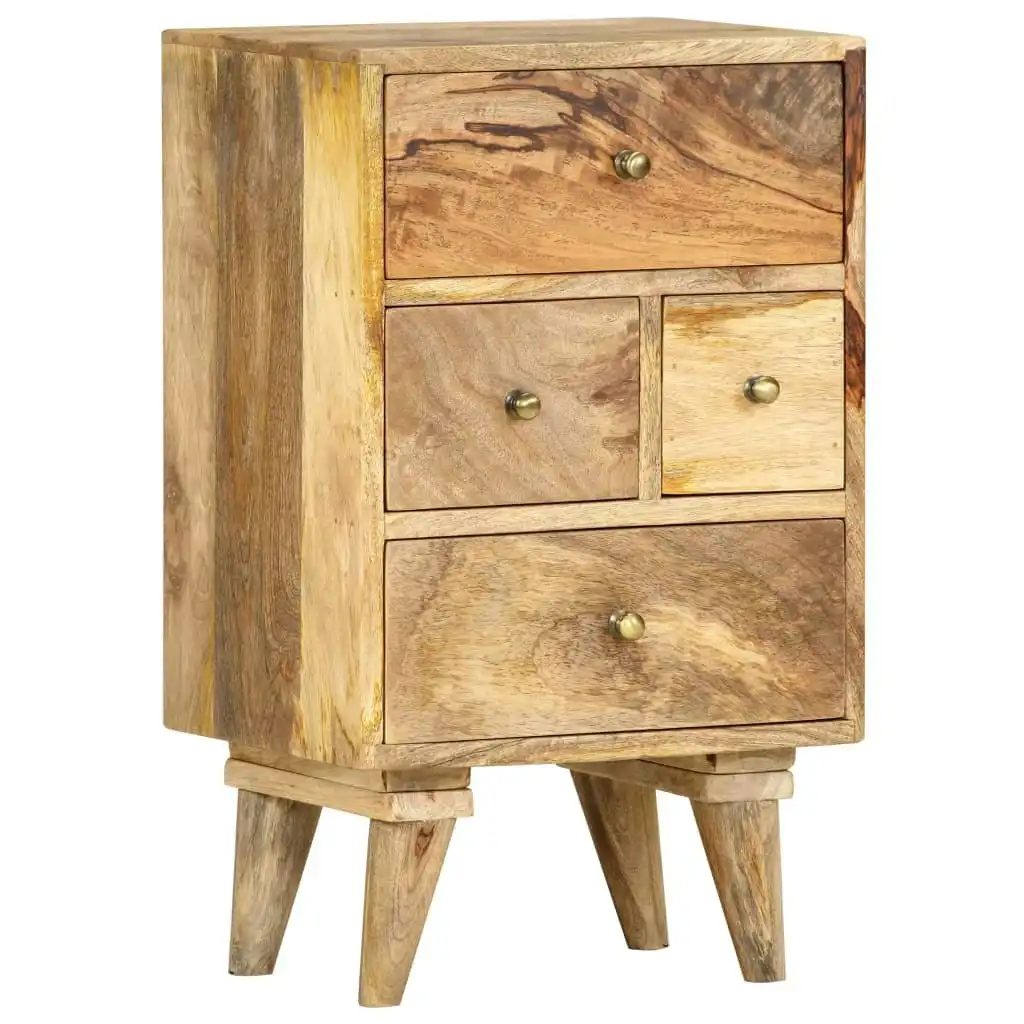 Bedside Cabinet 36x30x60 cm Solid Mango Wood 286123