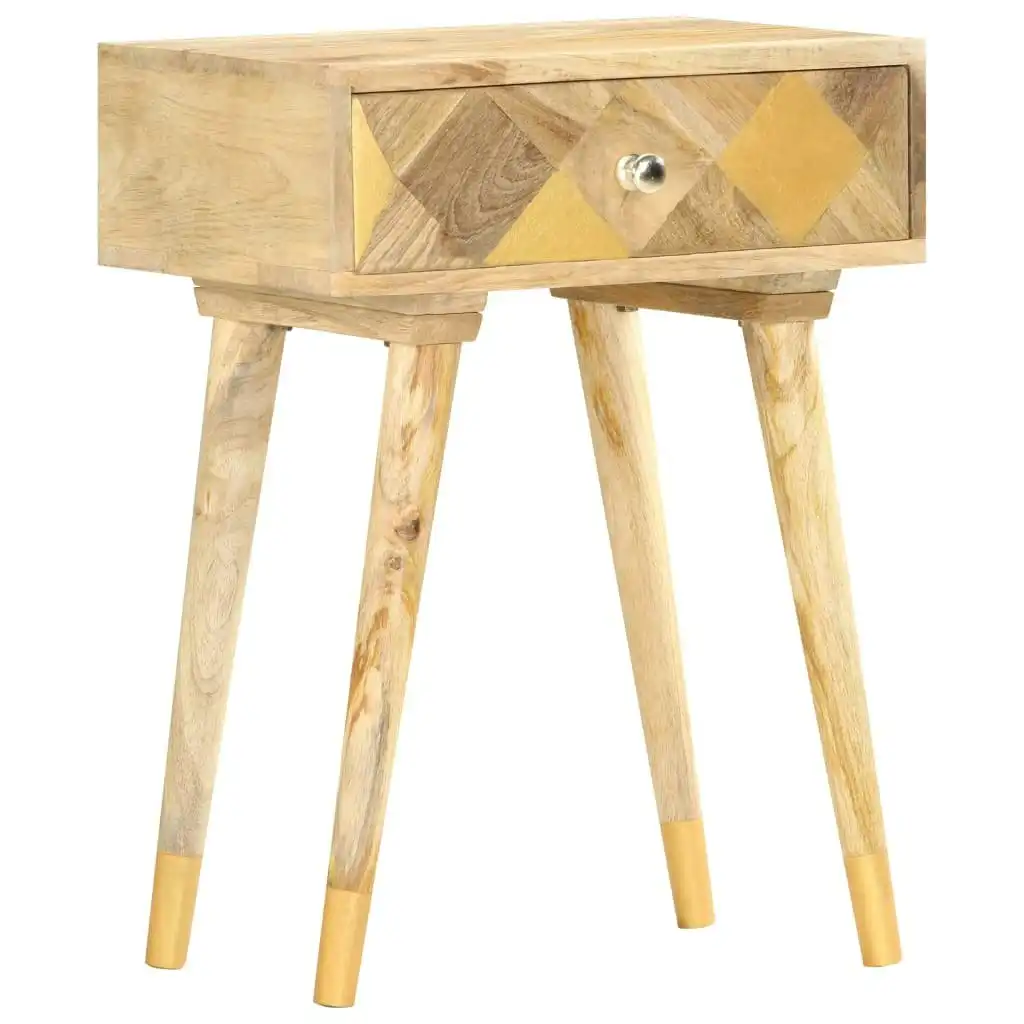 Bedside Cabinet 43x30x58 cm Solid Mango Wood 285857