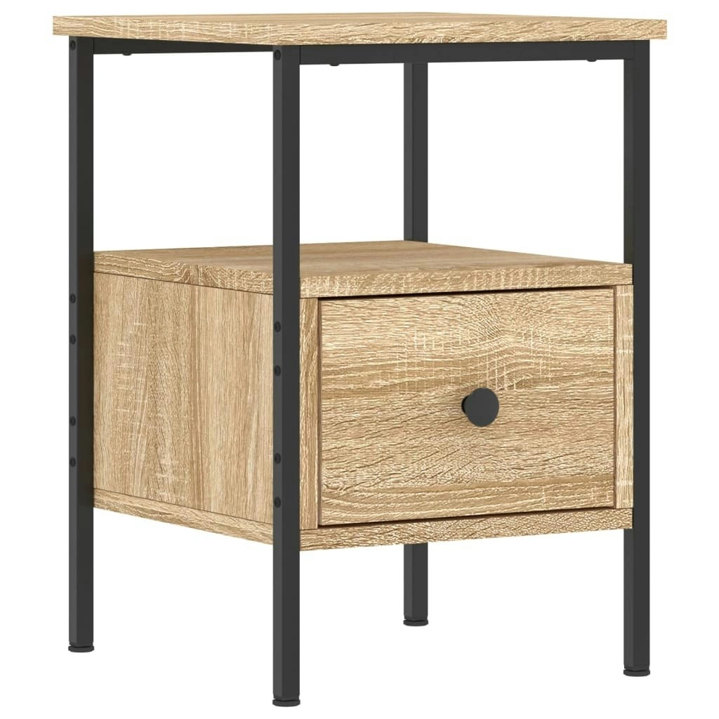 Bedside Cabinet Sonoma Oak 34x36x50 cm Engineered Wood 826045