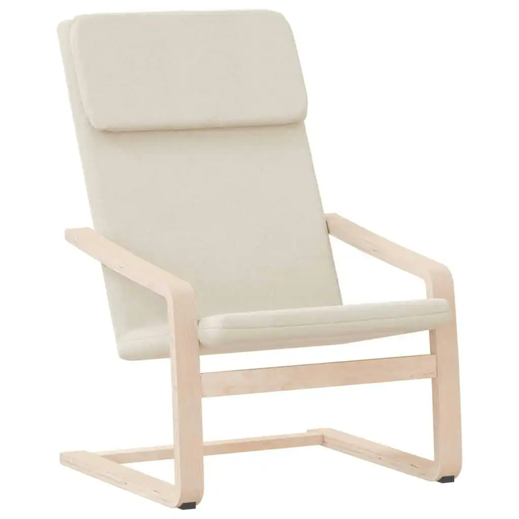 Relaxing Chair Cream Fabric 351050