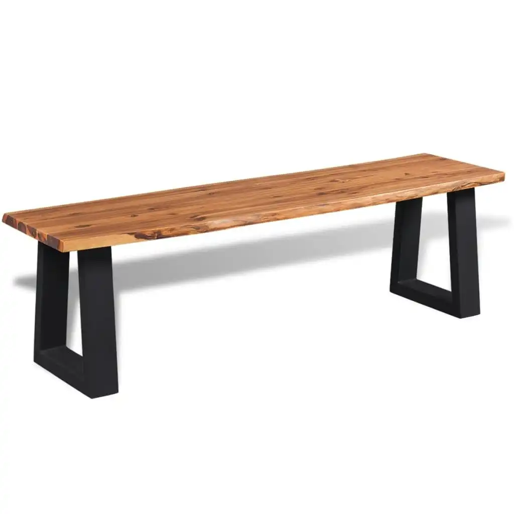 Bench Solid Acacia Wood 160 cm 245688