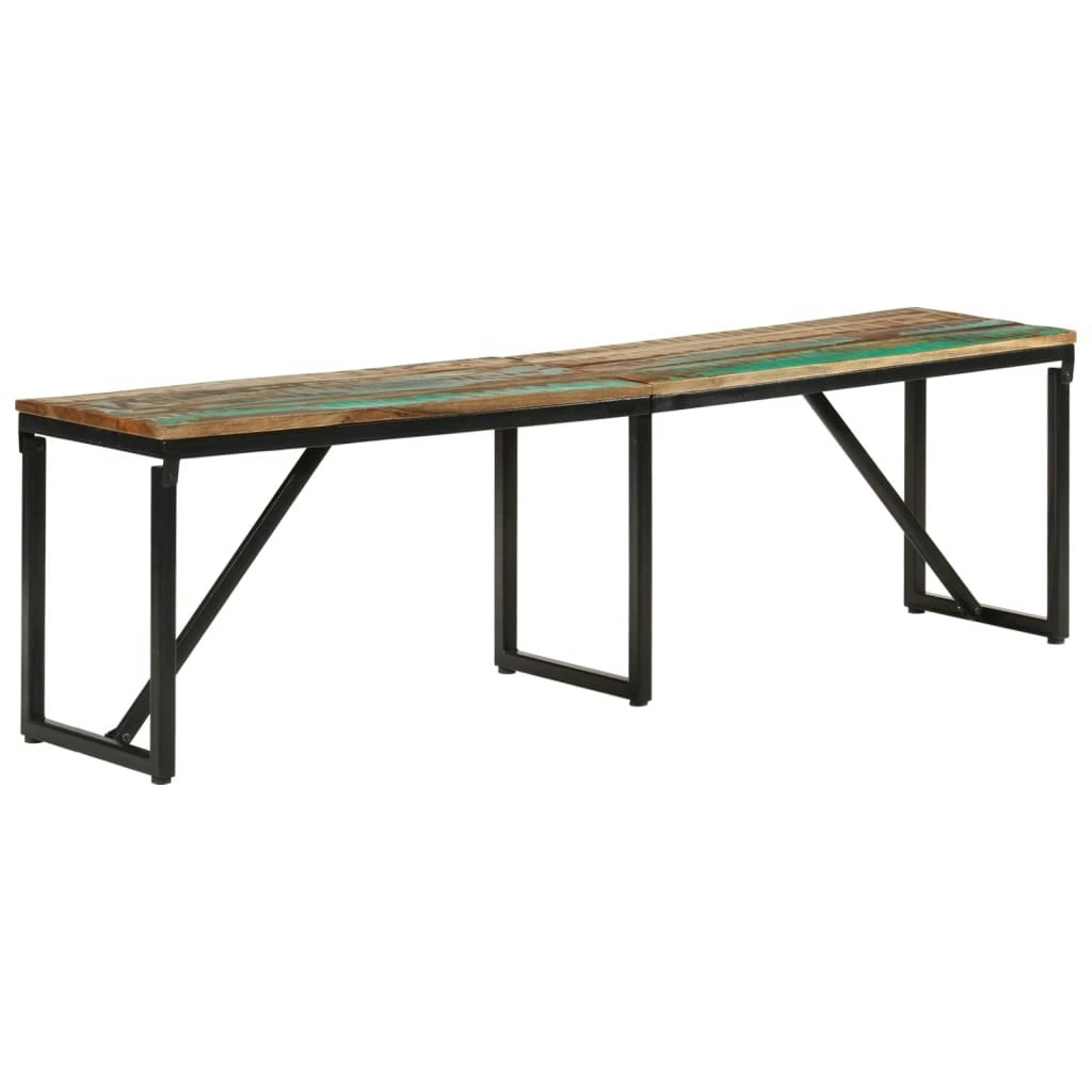 Bench 160x35x46 cm Solid Wood Reclaimed 351682