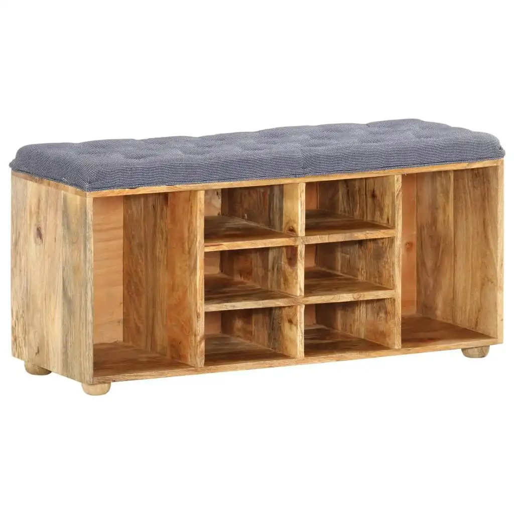 Hall Bench 100x35x47 cm Solid Mango Wood 285891