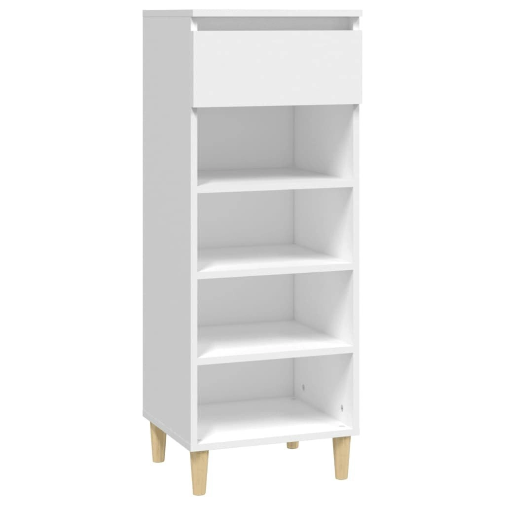 Shoe Cabinet White 40x36x105 cm Engineered Wood 819772