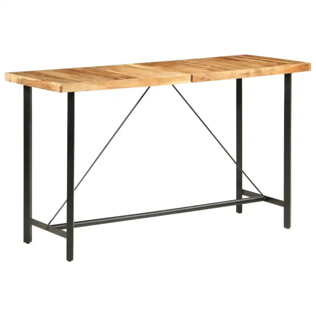 Bar Table 180x70x107 cm Solid Acacia Wood 286596