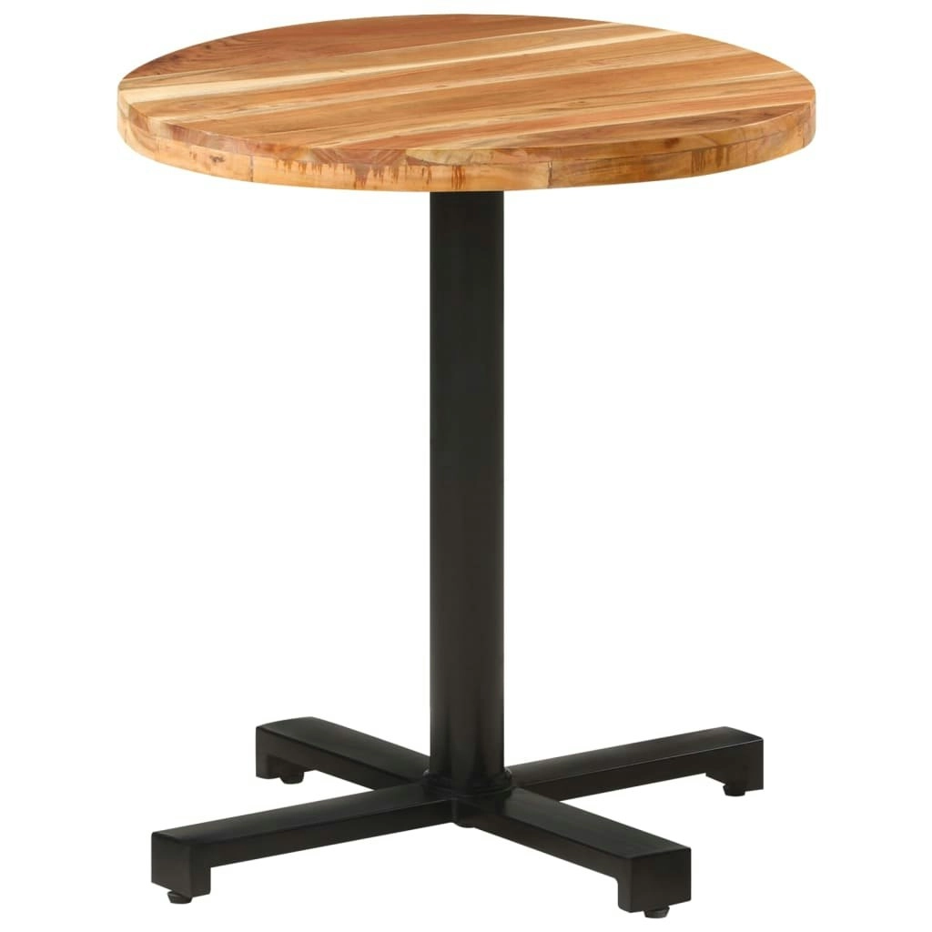 Bistro Table Round Ø70x75 cm Solid Acacia Wood 320279