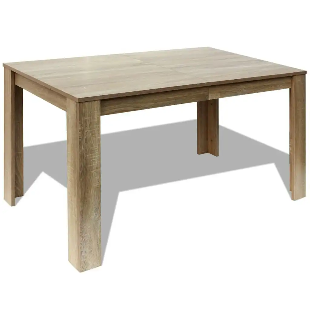 Dining Table 140x80x75 cm Oak 243055