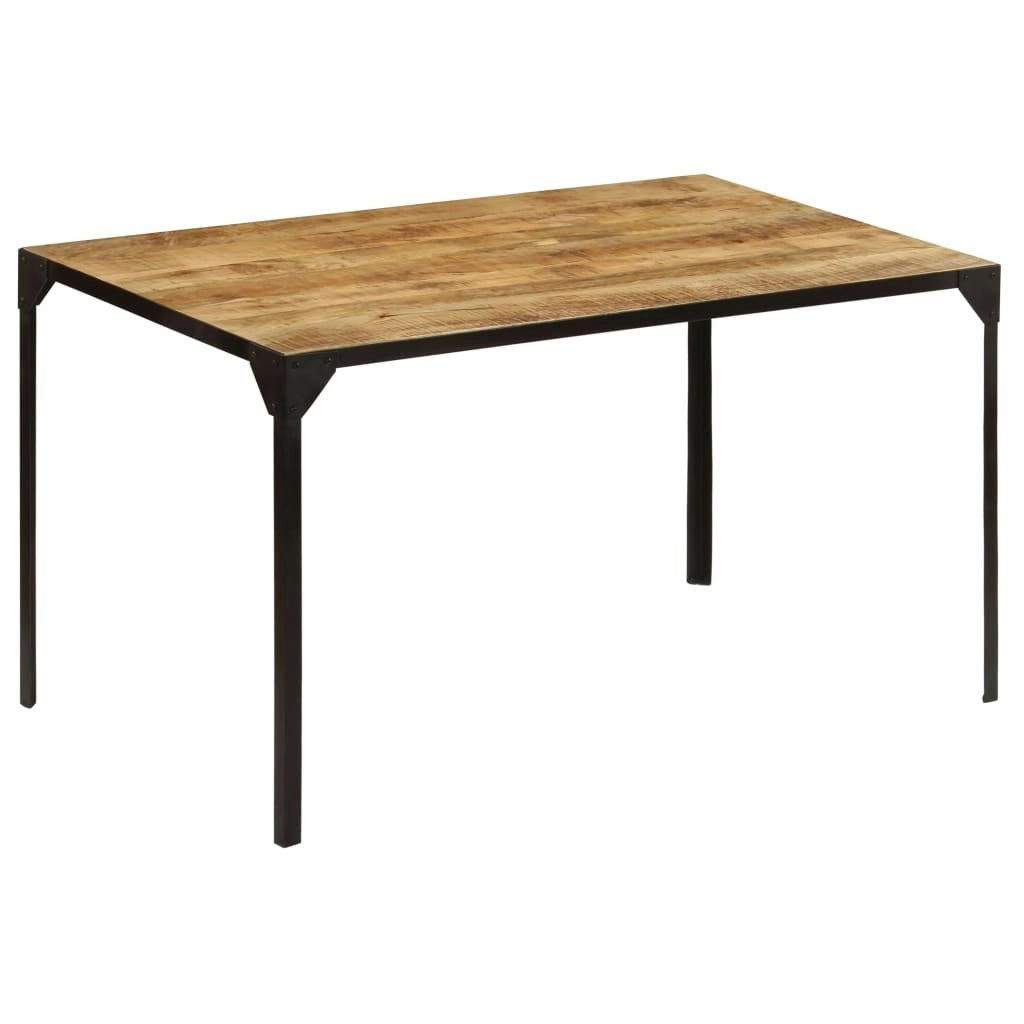 Dining Table 140x80x76 cm Solid Mango Wood 246629