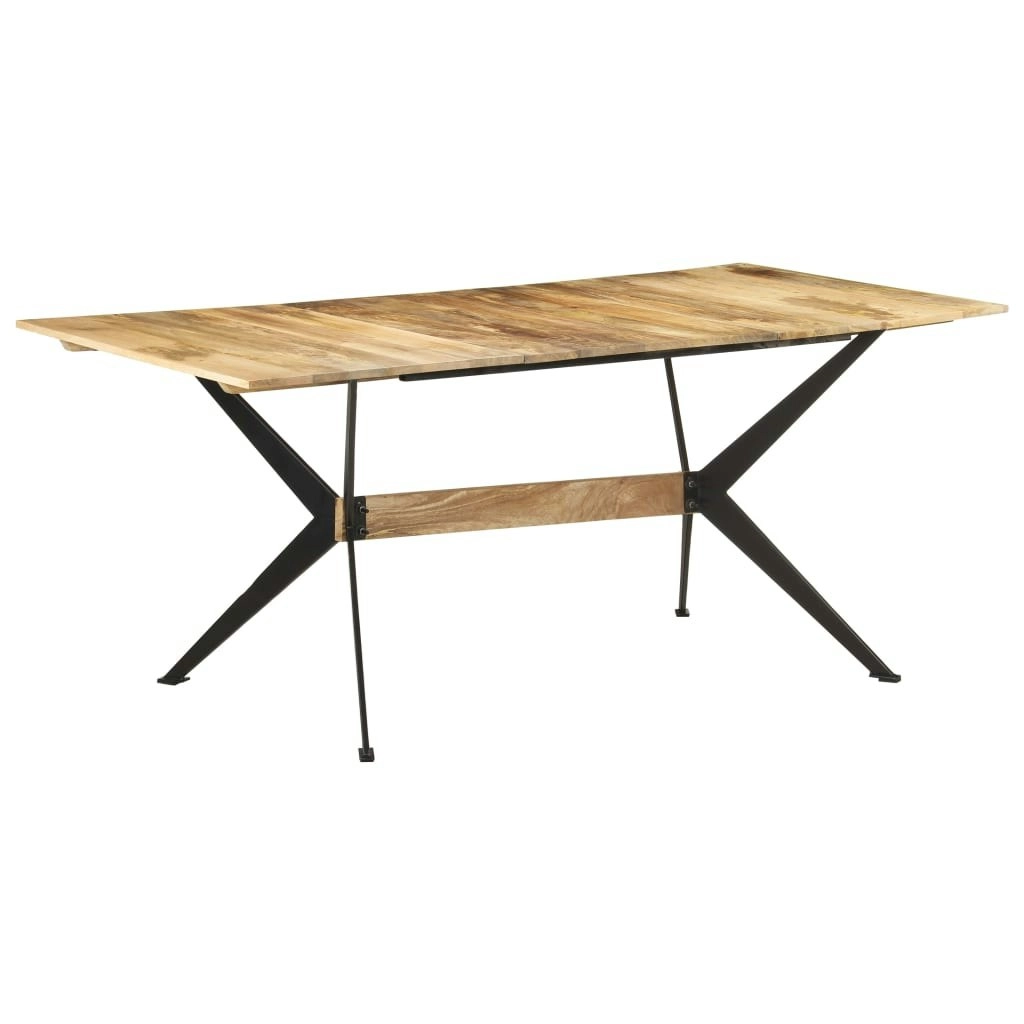 Dining Table 180x90x76 cm Solid Mango Wood 321687