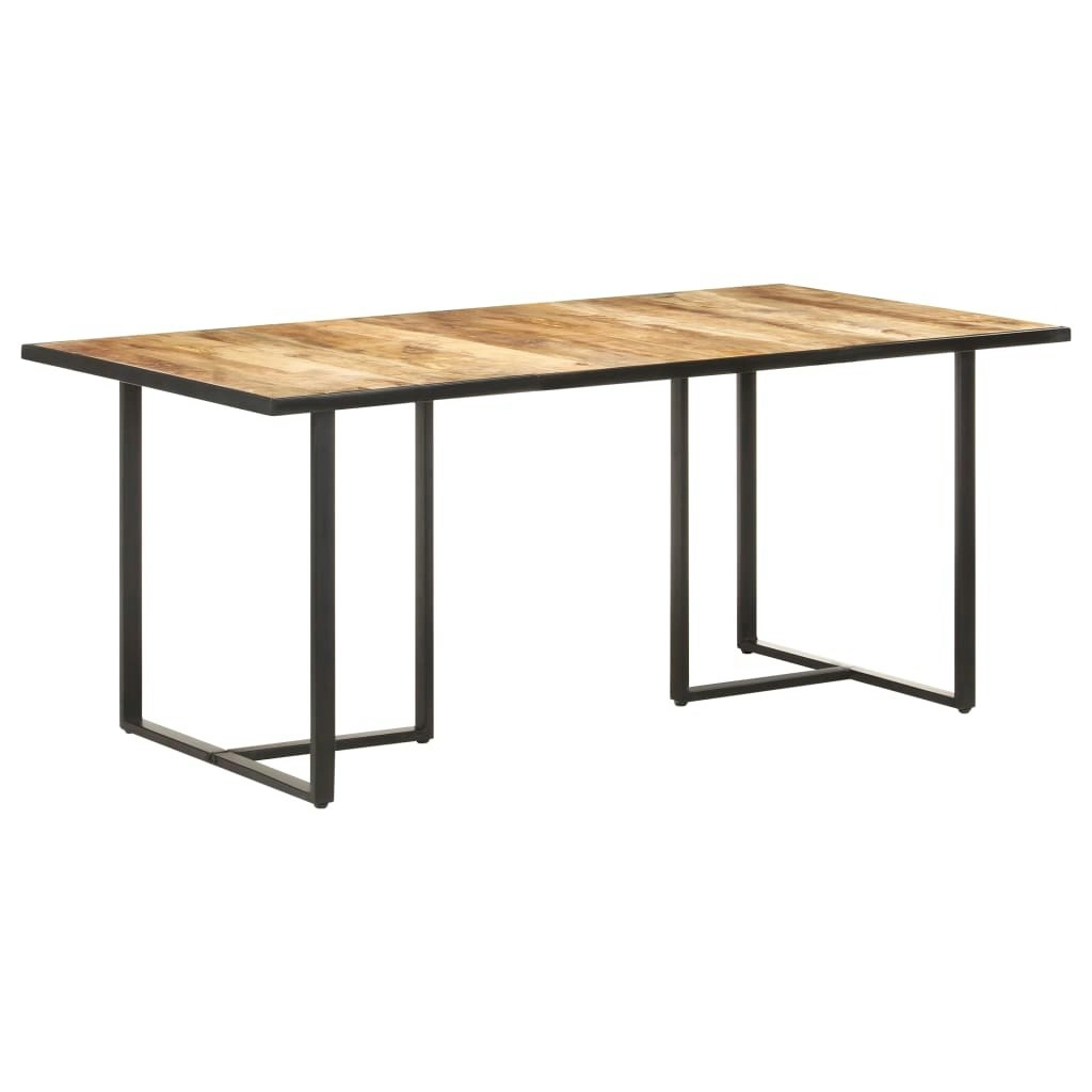 Dining Table 180 cm Rough Mango Wood 320695