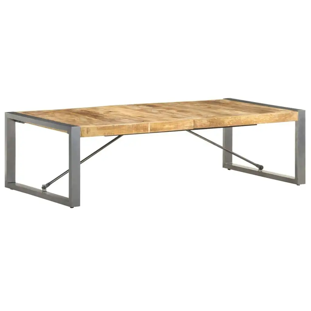 Coffee Table 140x70x40 cm Solid Wood Mango 321587