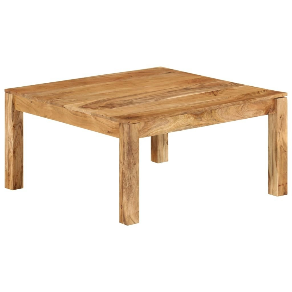 Coffee Table 80x80x40 cm Solid Wood Acacia 338031