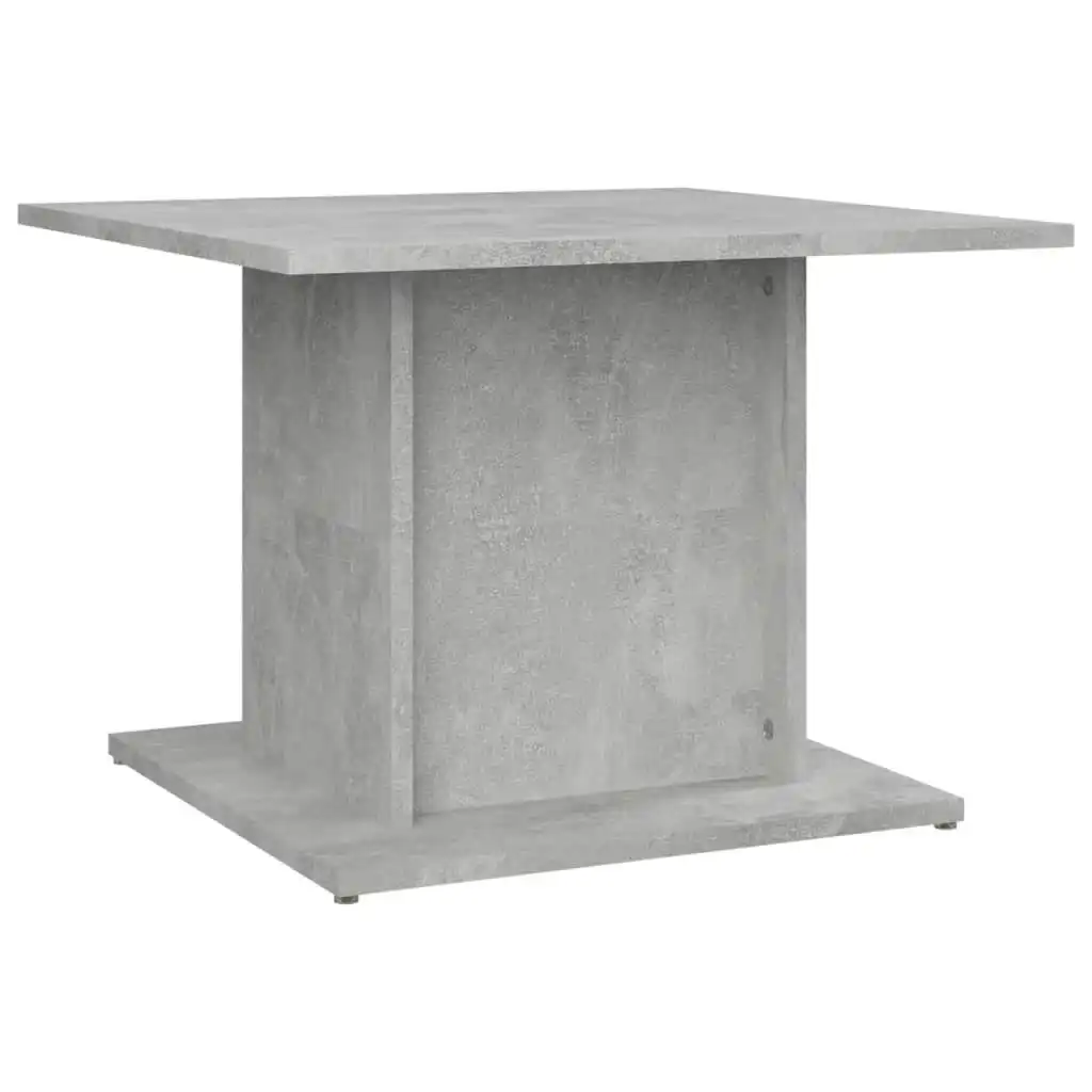 Coffee Table Concrete Grey 55.5x55.5x40 cm Engineered Wood 810320