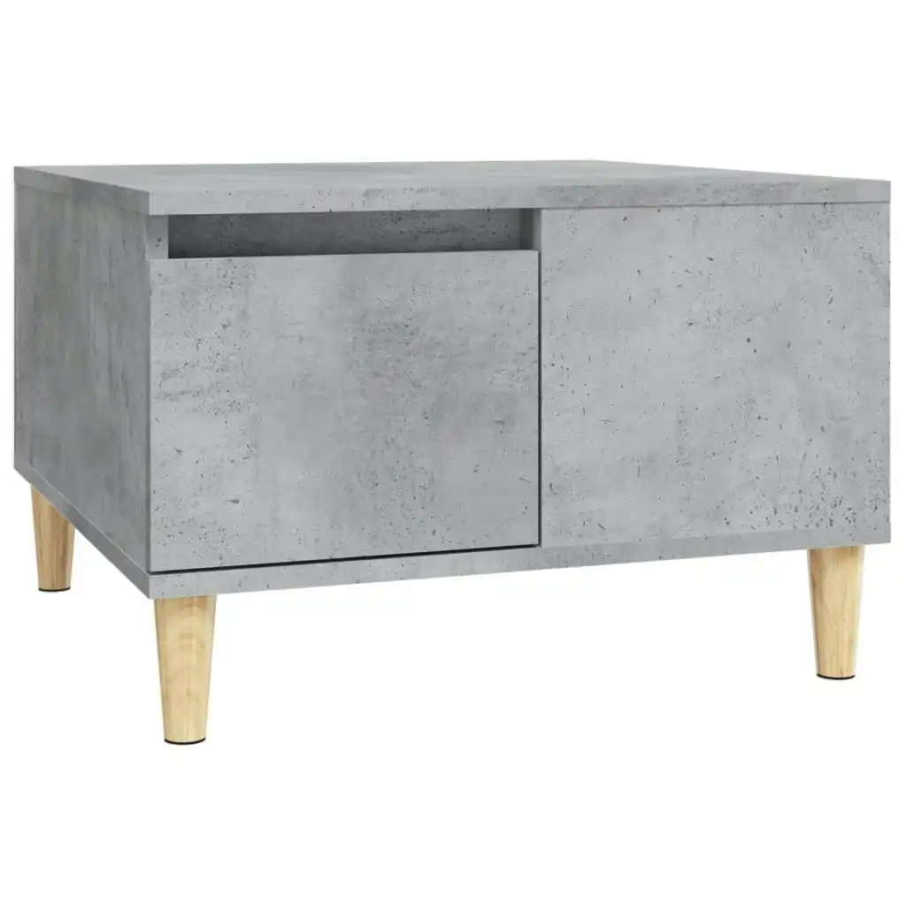 Coffee Table Concrete Grey 55x55x36.5 cm Engineered Wood 821080