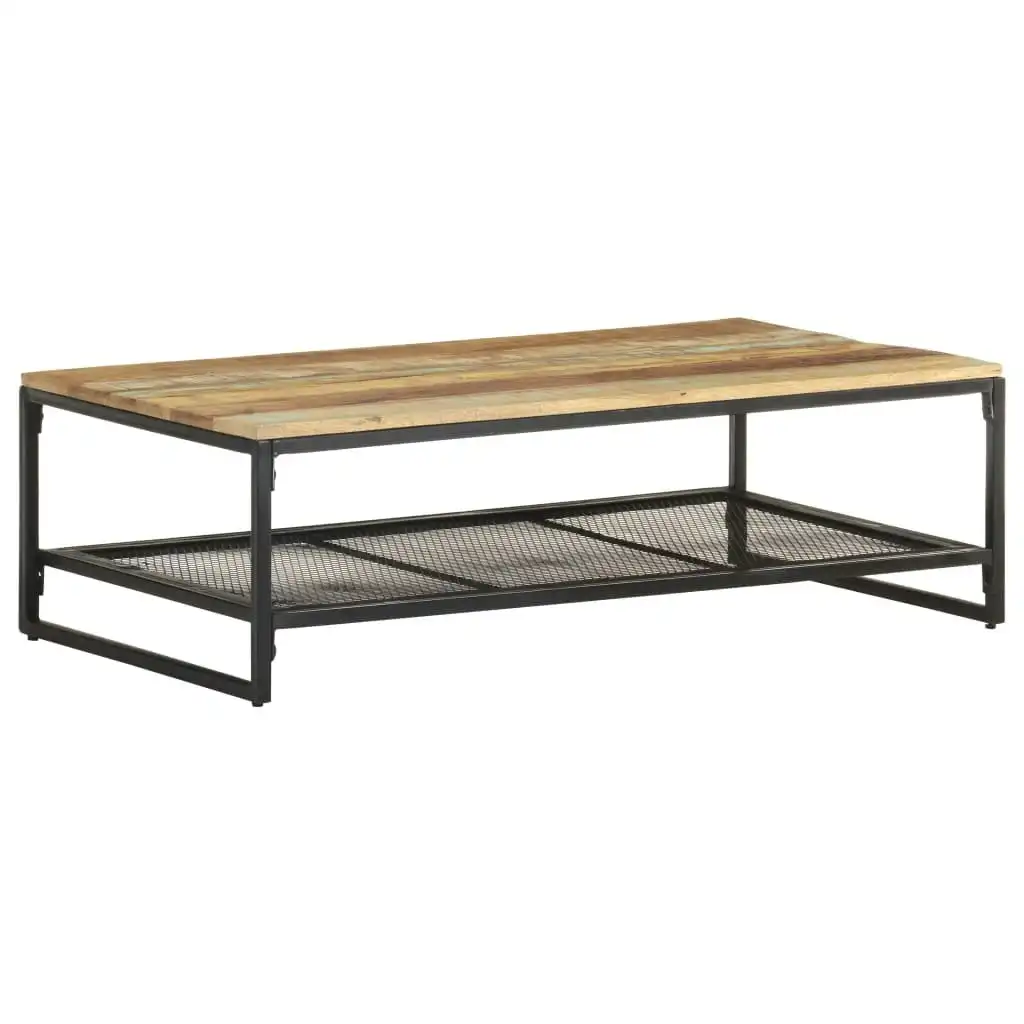 Coffee Table 110x60x35 cm Solid Reclaimed Wood 320245