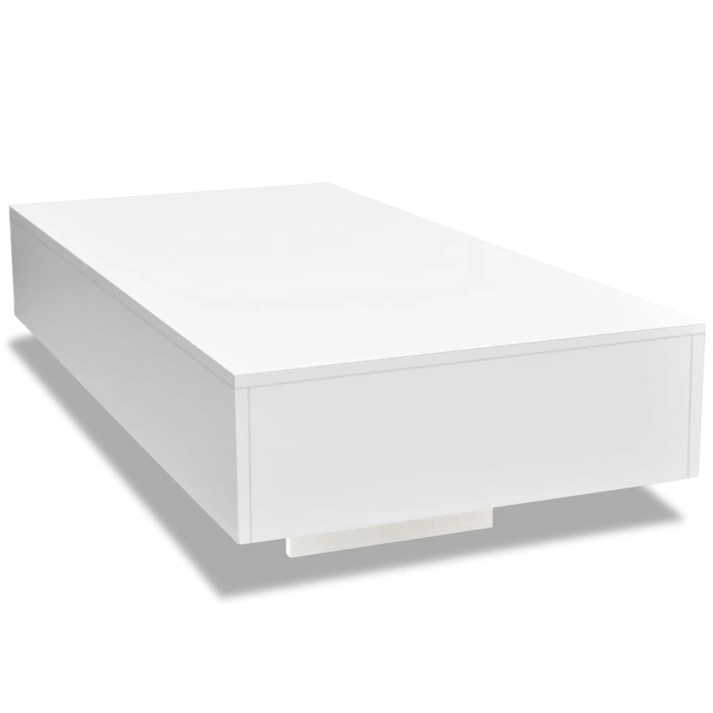 Coffee Table High Gloss White 244021