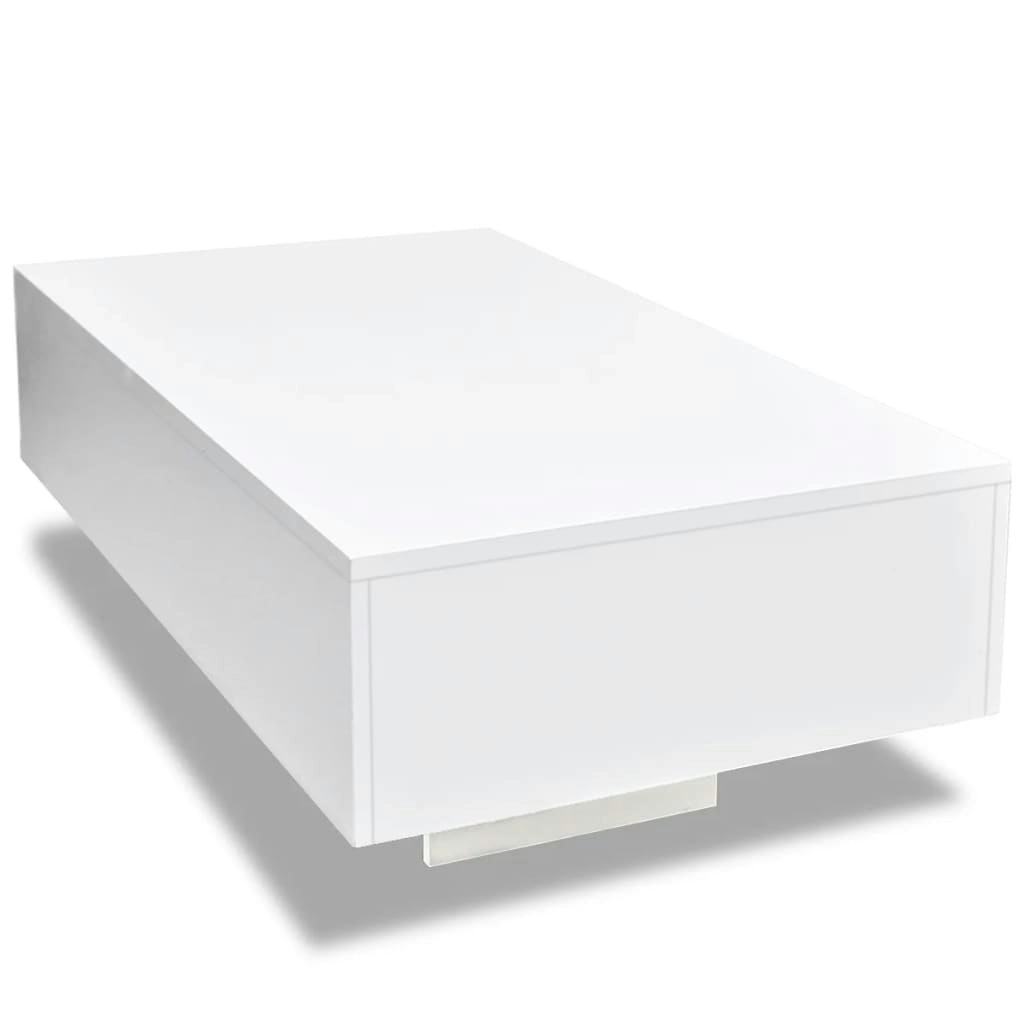 Coffee Table High Gloss White 244022