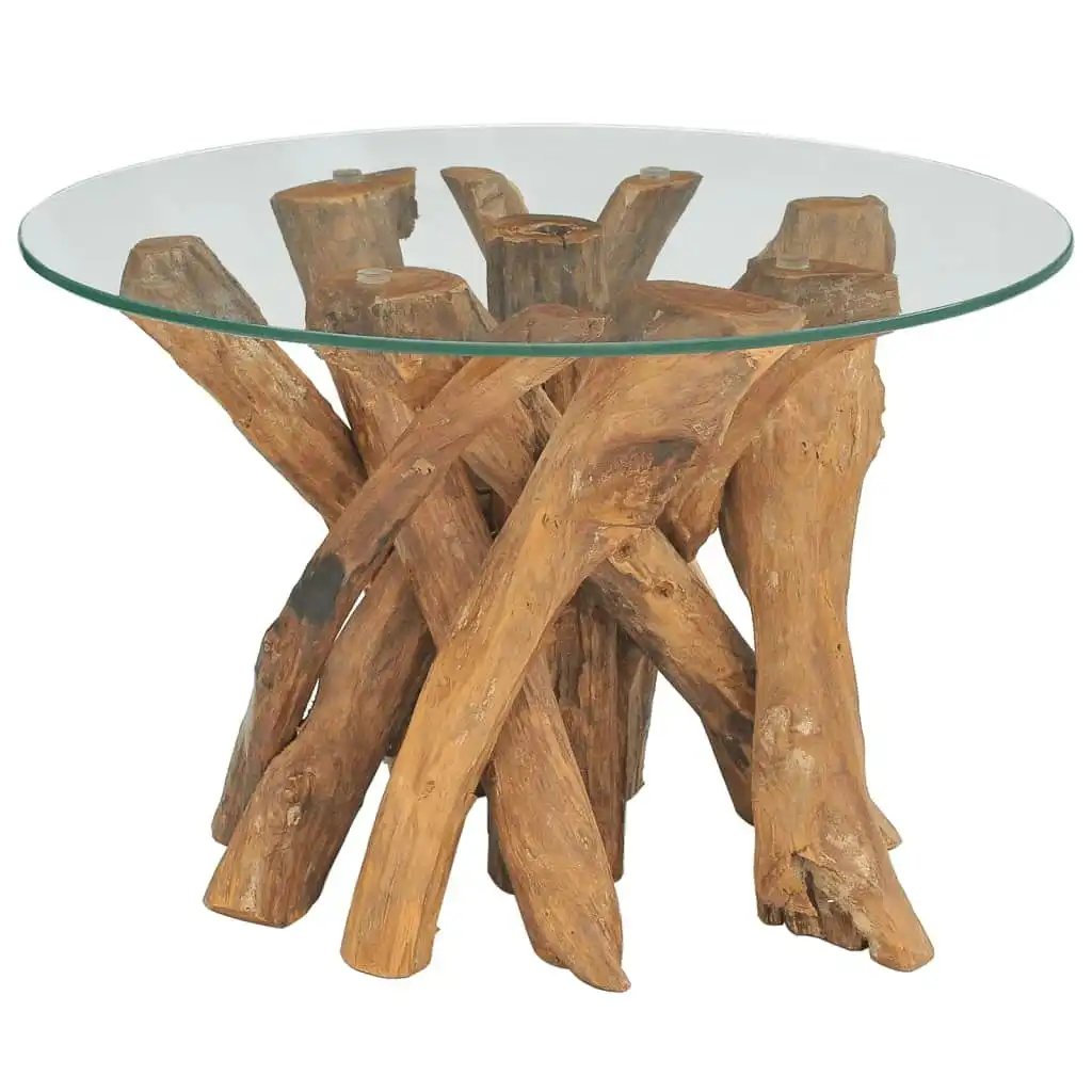 Coffee Table Solid Teak 60 cm 243473