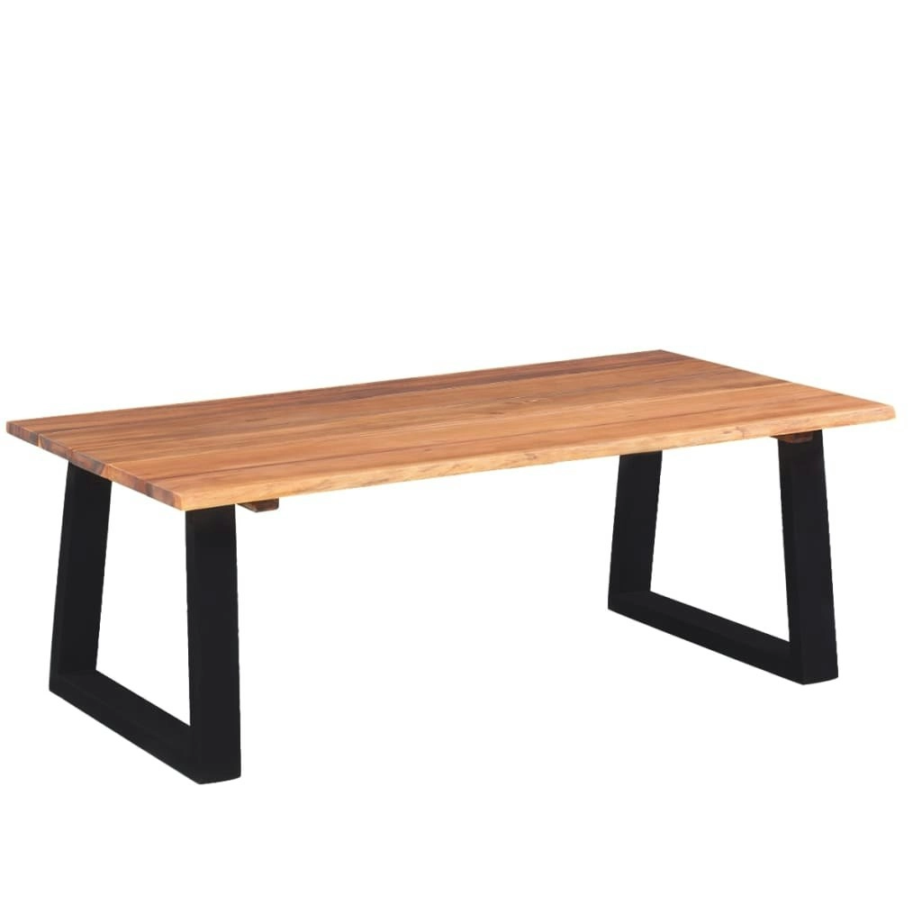 Coffee Table Solid Acacia Wood 110x60x40 cm 244996