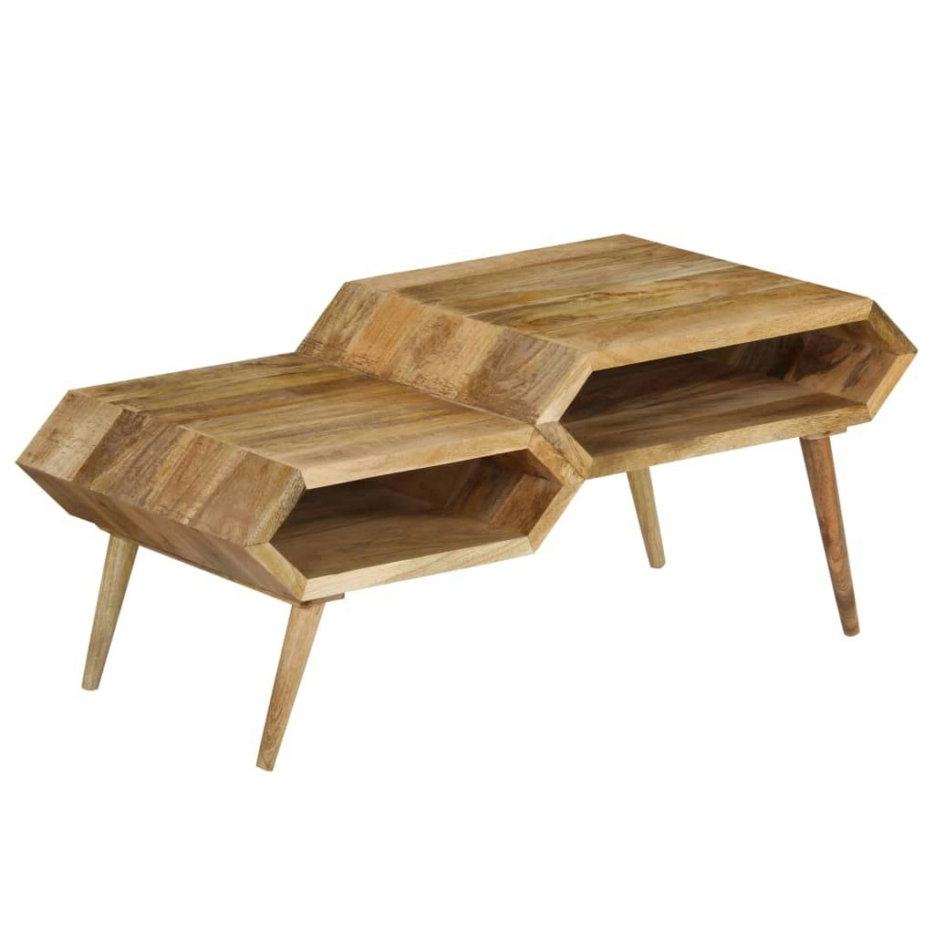 Coffee Table Solid Mango Wood 104x50x45 cm 246061