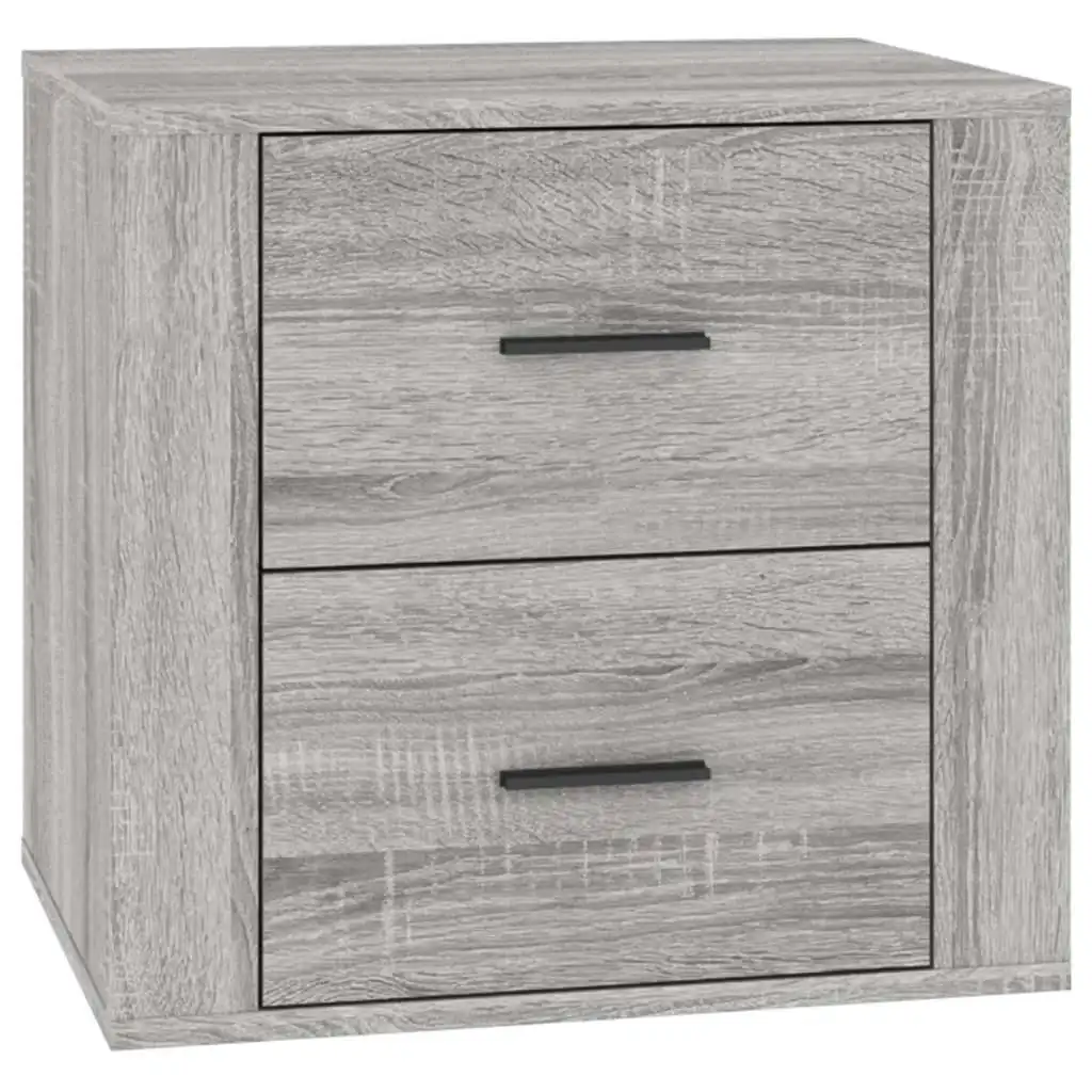 Bedside Cabinet Grey Sonoma 50x39x47 cm 816710