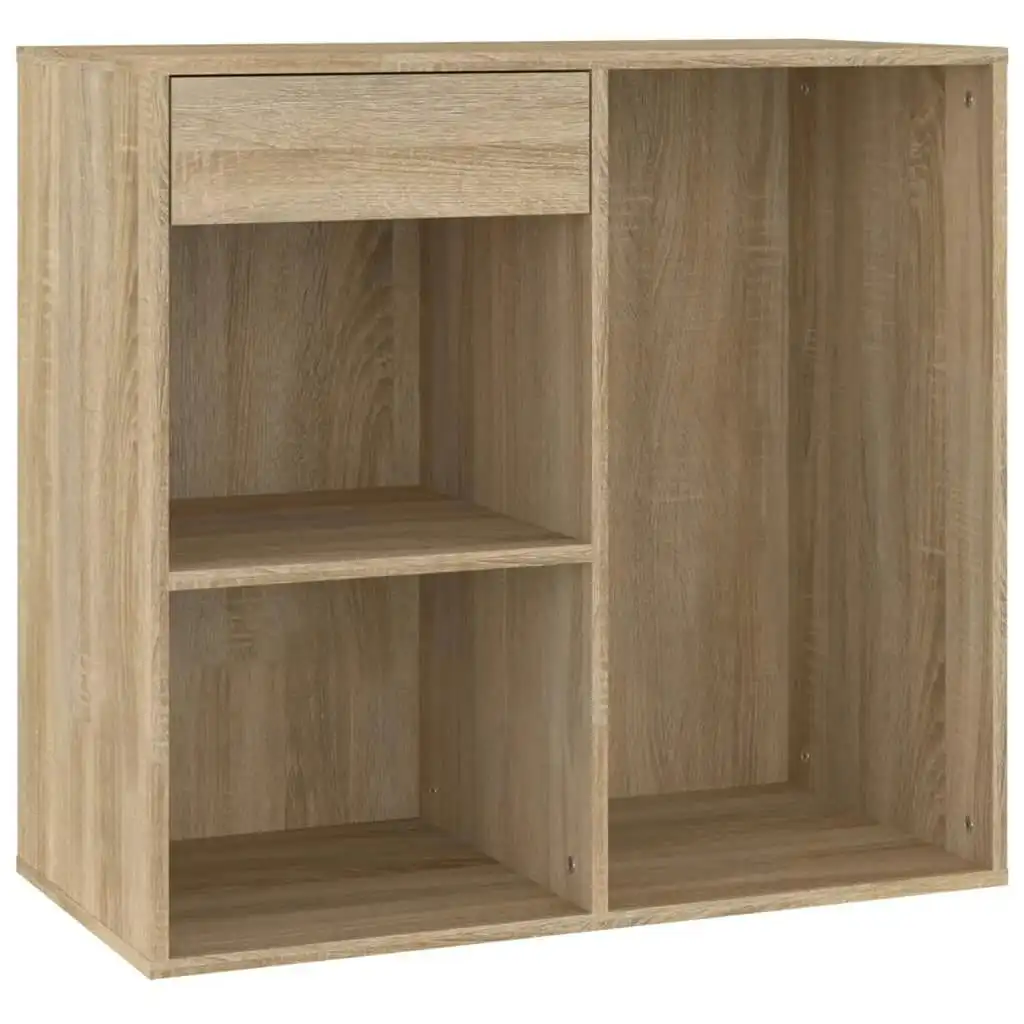 Cosmetic Cabinet Sonoma Oak 80x40x75 cm Engineered Wood 808840